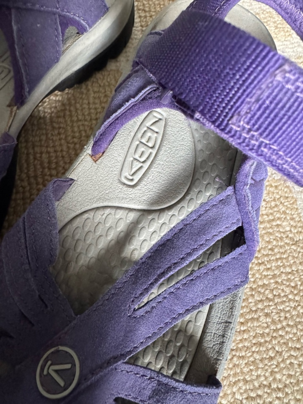 KEEN Rose Sport Sandals Waterproof Comfort Hiking Shoes Outdoor Trail Purple 6 - Picture 11 of 12